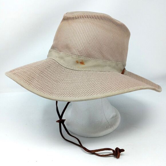 Duluth Trading Company Other - Duluth Trading Bucket Hat Size LARGE Boonie Sun Vented Chin Strap Hike Hunt Fish